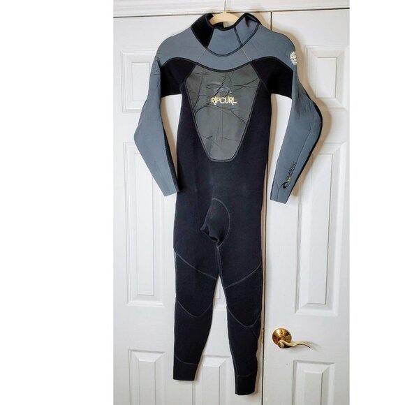 Rip Curl Grey and Black Full Body Men's Wetsuit XS - Picture 1 of 12